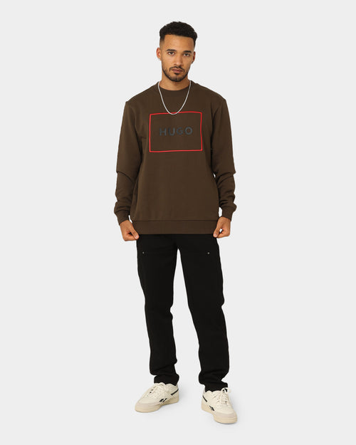 Hugo Boss Delery Crewneck Dark Green