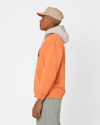 Tommy Jeans Relaxed Modern Sport USA Hoodie Citrus Orange