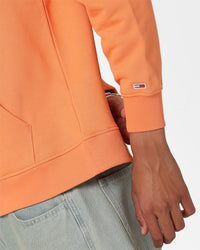 Tommy Jeans Relaxed Modern Sport USA Hoodie Citrus Orange
