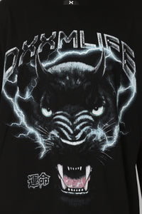 DXXMLife Panther Baggy T-Shirt Black