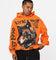 Loiter Lone Wolf Hoodie Orange