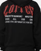 Loiter Truth Hoodie Black
