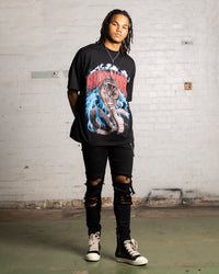 Saint Morta Cobra Boxy T-Shirt Black