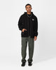 Stussy Shadow Graffiti Zip Hoodie Black