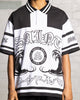 Saint Morta Inferno Polo Shirt Black/White