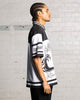 Saint Morta Inferno Polo Shirt Black/White