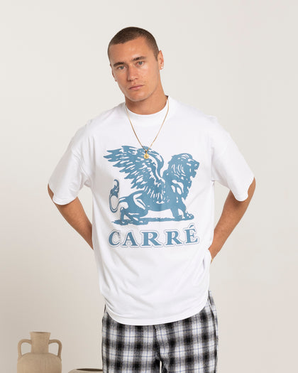 Carre Brave Oversized T-Shirt White