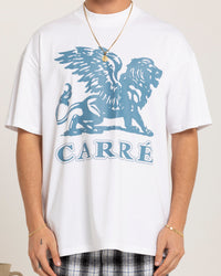 Carre Brave Oversized T-Shirt White