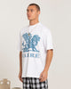 Carre Brave Oversized T-Shirt White