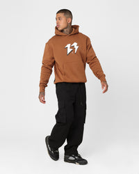 Jordan Flight MVP Fleece Pullover Hoodie Light British Tan/Sail