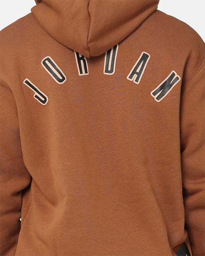 Jordan Flight MVP Fleece Pullover Hoodie Light British Tan/Sail