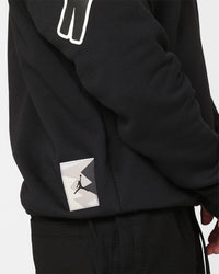 Jordan Flight MVP Graphic Fleece Crewneck Sweatshirt Black/Sail