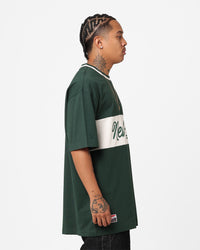 New Era New York Yankees Panel T-Shirt Dark Green