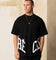 Carre Double Arch Oversized T-Shirt Black