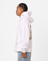 Stussy S Wreath Hoodie White
