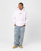 Stussy S Wreath Hoodie White