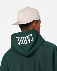 Carre Hood Hat Oversized Hoodie Green