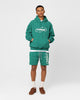 Carre 2K Oversized Hoodie Teal
