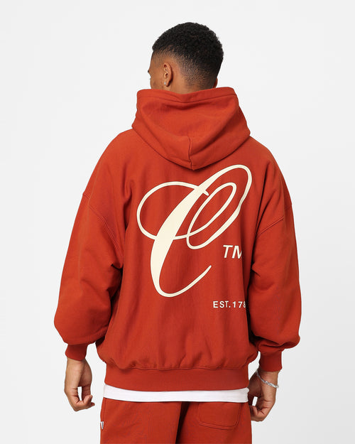Carre Capital C Oversized Hoodie Brick