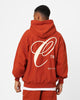 Carre Capital C Oversized Hoodie Brick