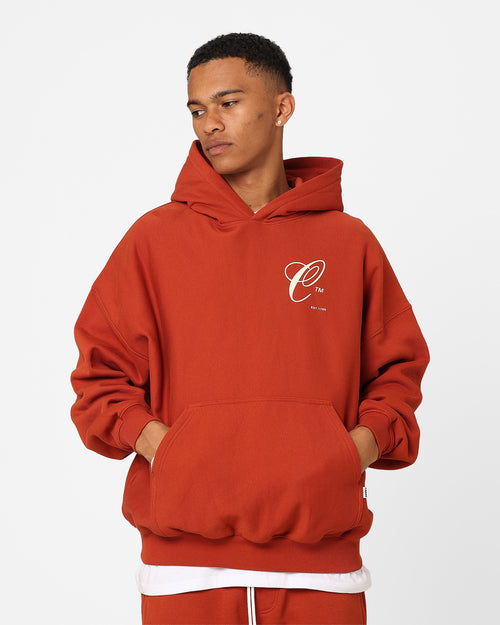Carre Capital C Oversized Hoodie Brick