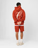 Carre Capital C Oversized Hoodie Brick