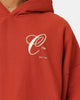 Carre Capital C Oversized Hoodie Brick