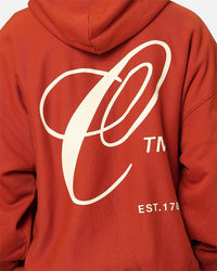 Carre Capital C Oversized Hoodie Brick