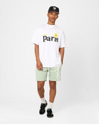 Carre Petal Oversized T-Shirt White