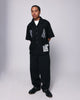 Loiter Witness Button Up T-Shirt Black