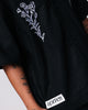 Loiter Witness Button Up T-Shirt Black