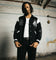 Saint Morta La Rambla Varsity Jacket Black/White