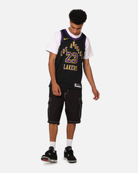 Nike Los Angeles Lakers Lebron James Dri-FIT Swingman Jersey Black