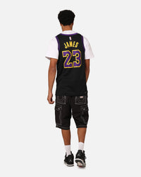Nike Los Angeles Lakers Lebron James Dri-FIT Swingman Jersey Black