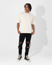 Saint Morta Dropped T-Shirt Off White