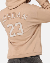 Jordan Essential Fleece Pullover Hoodie Hemp/Sail