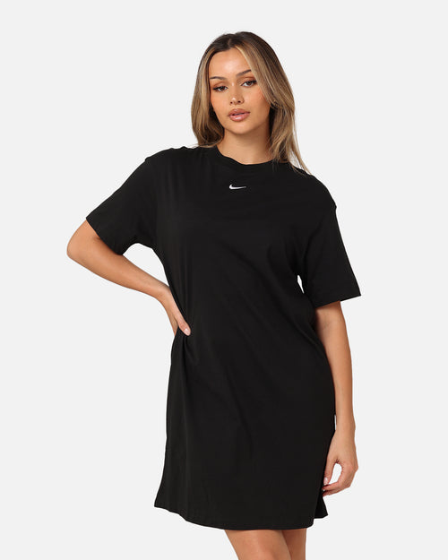 Nike Women's Sportswear Essential Oversized T-Shirt Dress Black/White