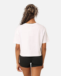 Nike Women's Sportswear Cropped T-Shirt Birch Heather