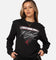 Jordan Women's Long Sleeve Graphic T-Shirt Black/Brown/Gym Red