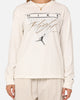 Jordan Women's Long Sleeve Graphic T-Shirt Sail/Brown