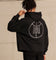 Saint Morta Monogram Boxy Hoodie Black