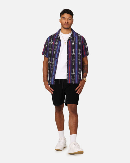 Stussy Ikat Strip Short Sleeve Shirt Ikat