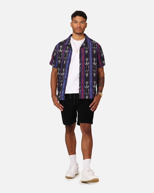 Stussy Ikat Strip Short Sleeve Shirt Ikat