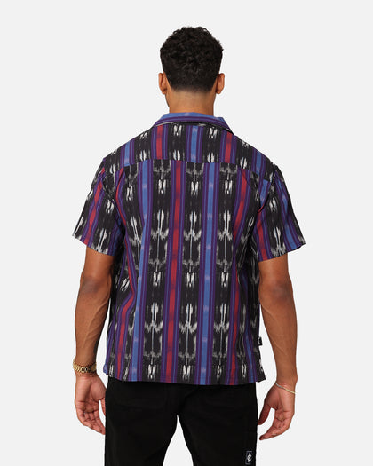 Stussy Ikat Strip Short Sleeve Shirt Ikat