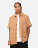 Stussy Workgear Denim Shirt Pigment Almond