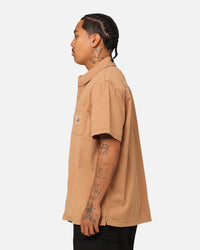 Stussy Workgear Denim Shirt Pigment Almond