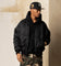 Carre Superior Oversized Bomber Jacket Black