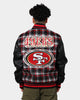 Pro Standard San Francisco 49ers Pro Prep Plaid Jacket Red/Black