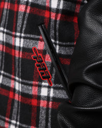 Pro Standard San Francisco 49ers Pro Prep Plaid Jacket Red/Black