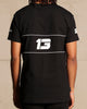 Saint Morta Moto Lafayette T-Shirt Black/White